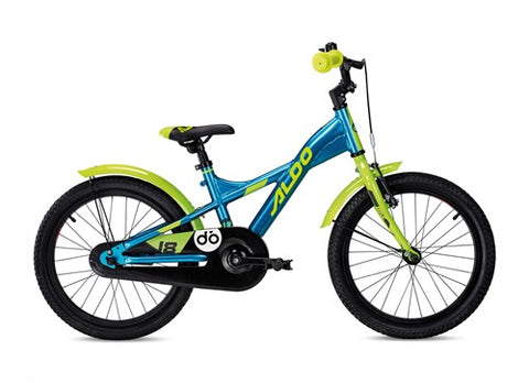 Aldo 18 inch powerbike blauw lime 9274