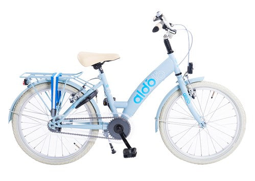 Aldo 20 inch wave fiets aqua blue