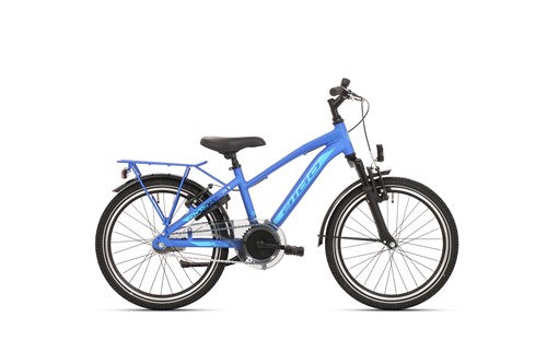 Aldo 20 inch peak 2.0 fiets alu mat blauw