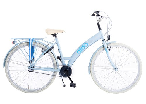 Aldo 26 inch wave fiets 3v aqua blue