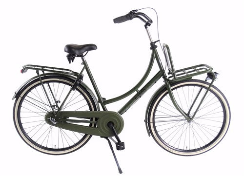 Aldo 28 inch omafiets cargo 57cm 3v leger groen