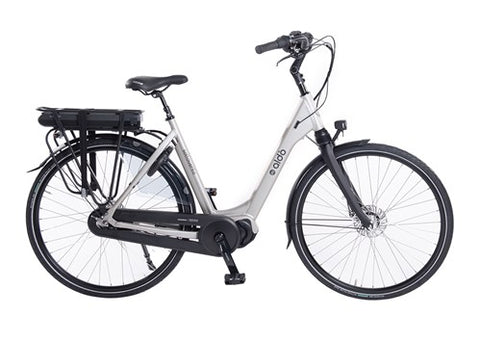 Aldo 28 inch e-bike sottovento 48cm sonic silver 418wh steps