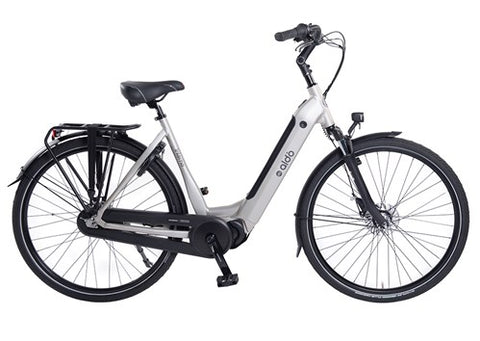 Aldo 28 inch e-bike interno 55cm sonic silver 504wh steps