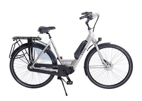 Aldo 28 inch e-bike moederfiets 55cm sonic silver e-multi