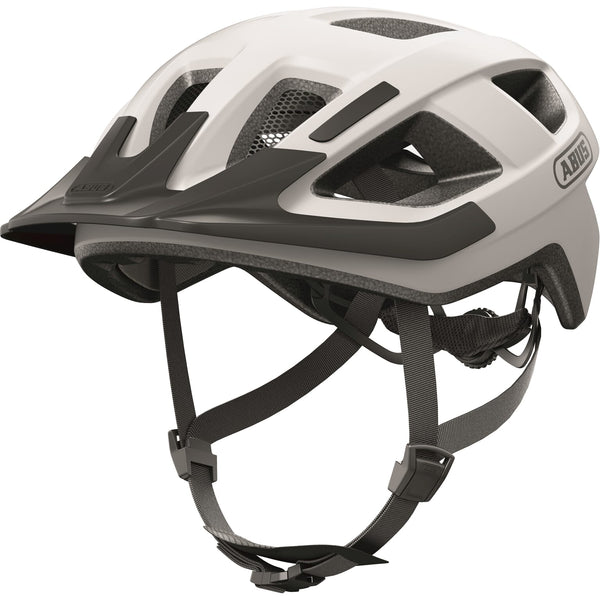 Abus Helm Aduro 3.0 Veilige en comfortabele fietshelm voor sportief rijden White M