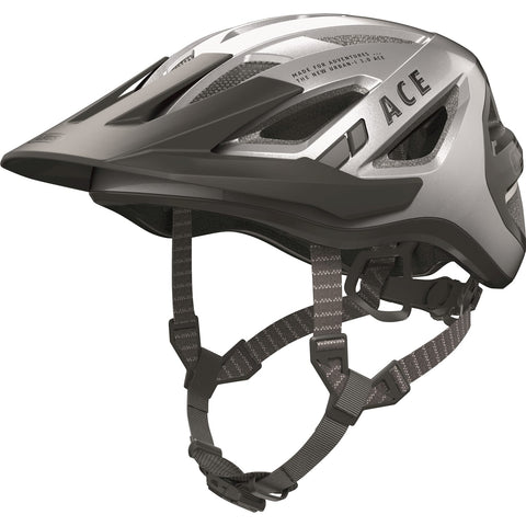 Abus Helm Urban-I 3.0 ACE gleam Zilver M 52-58cm