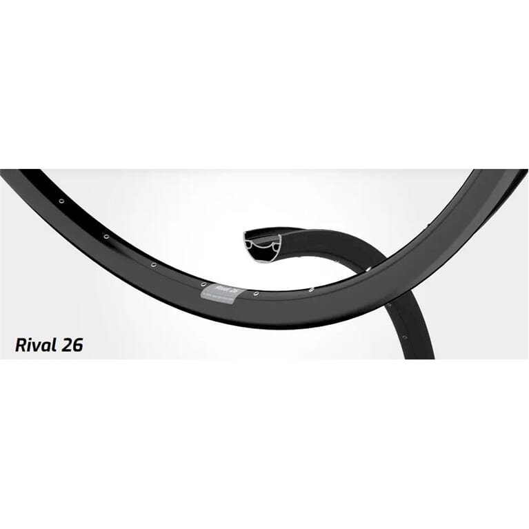 Ryde Velg 28 RIVAL26 36 14 disc zwart