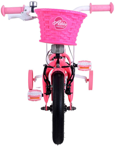 Volare Ashley Kinderfiets - Meisjes - 12 inch - Rood Roze