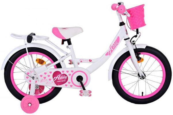 Volare Ashley Kinderfiets - Meisjes - 16 inch - Wit