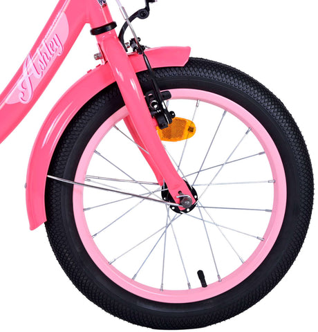 Volare Ashley Kinderfiets - Meisjes - 16 inch - Roze Rood