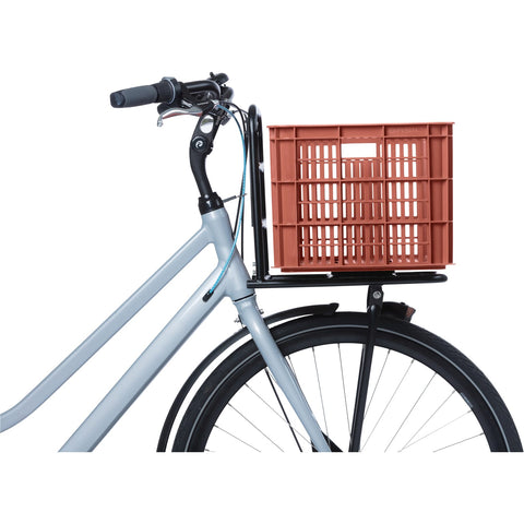 Basil Fietskrat L groot 40 liter rood