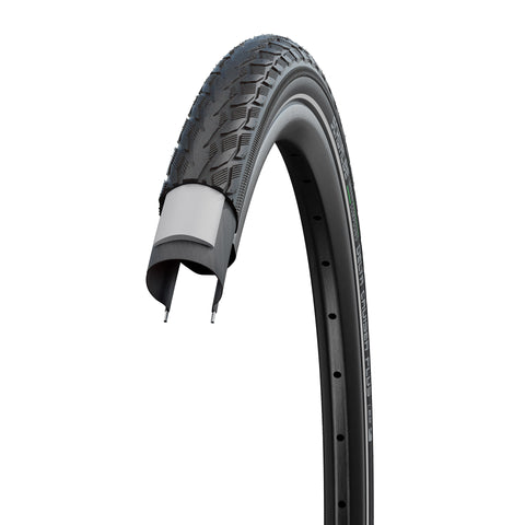 Pneu Schwalbe Delta Cruiser Plus PunctureGuard 28 x 1.75 47-622mm - noir avec reflet