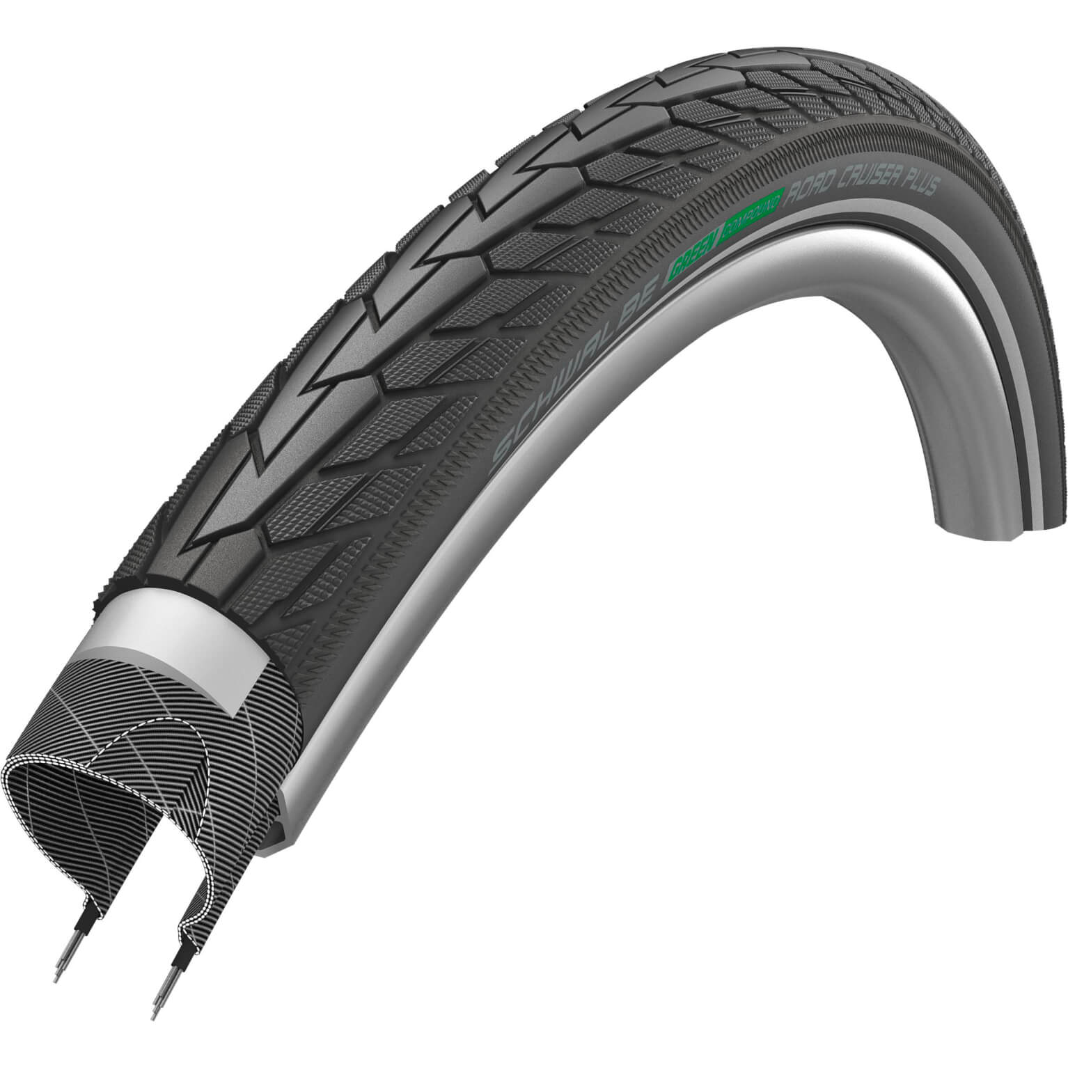 Schwalbe Buitenband Road Cruiser Plus 26 x 1.75 zw refl