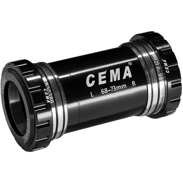 CEMA bracketas BB30 SRAM Dub SG3 coated keramisch zwart