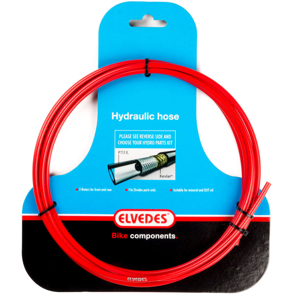 Elvedes Hydro slang 3 mtr PTFE rood 2011008