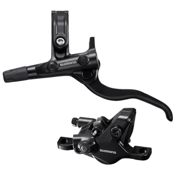 Shimano schijfremset links M4100 zwart