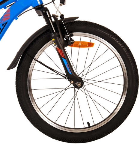 Volare Cross Kinderfiets - Jongens - 20 inch - Blauw - 6 versnellingen