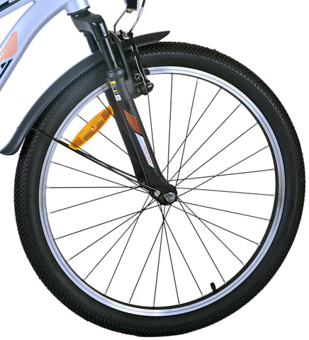 Volare Cross Kinderfiets - Jongens - 24 inch - Zilver