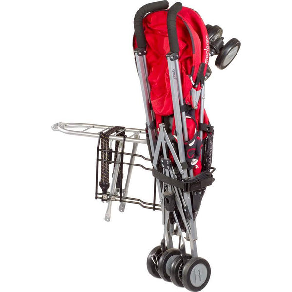 Steco Buggy-Mee drager zwart De Luxe staal (tot 7 kg)