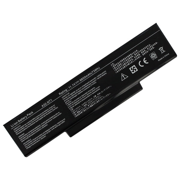 Replacement Laptop Accu Extended 6600mAh