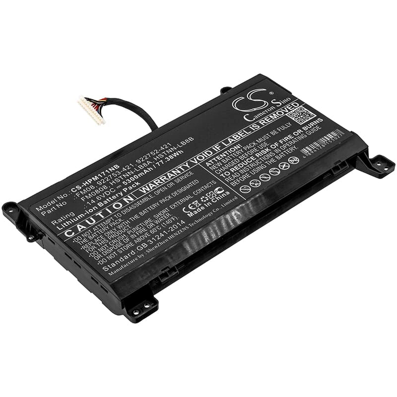 Replacement Laptop Accu 5300mAh (12 pins)