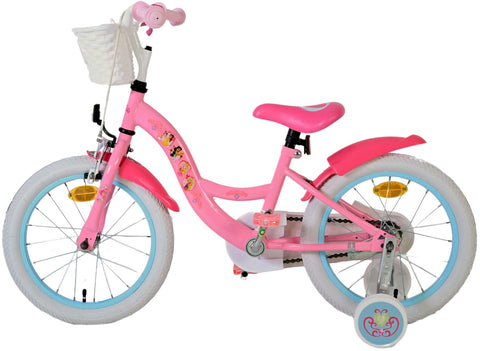 Yipeeh 16 inch fiets princess roze 21580