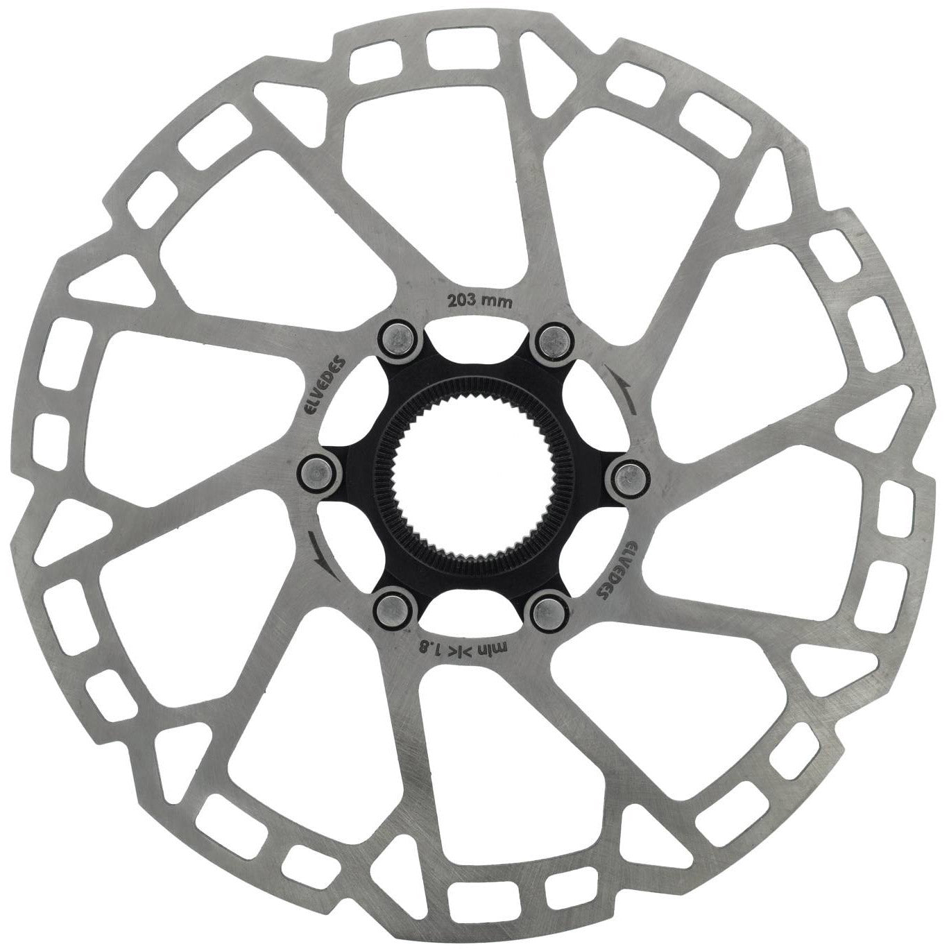 Elvedes remschijf centerlock ø203mm T=2,0mm