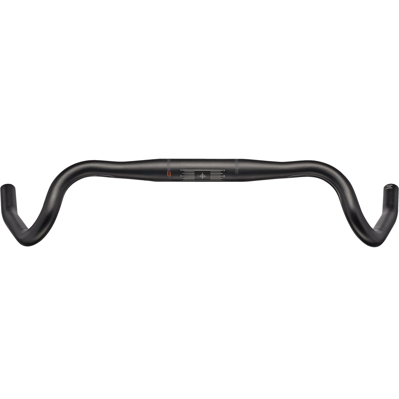 Ergotec stuur Gravel 480 620mm 31,8 21° alu zwart