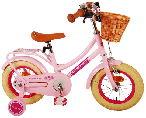 Volare Excellent Kinderfiets - Meisjes - 12 inch - Roze