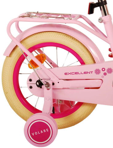 Volare Excellent Kinderfiets - Meisjes - 14 inch - Roze