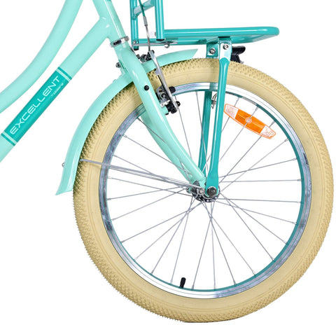 Volare 20 inch oma fiets excellent mintgroen 22132