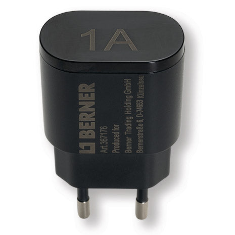 Berner laadstekker 230V usb 1 amp