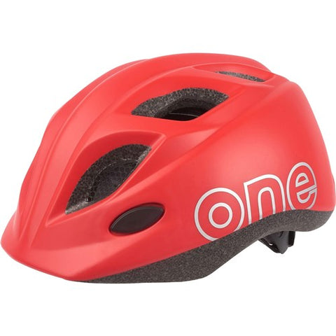 Casque de vélo Bobike One Plus - taille S (52-56 cm) - rouge fraise