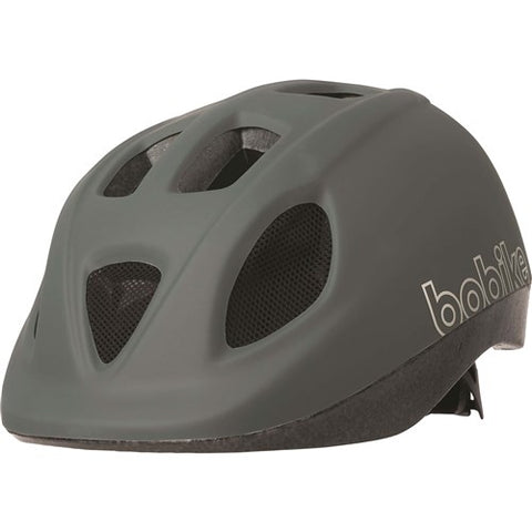 Kinder helm s 52-56cm bobike go antraciet macaron grey