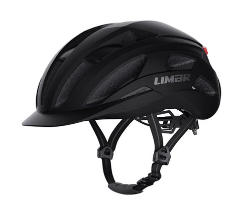 Helm limar torino l 57-61 mat zwart met led