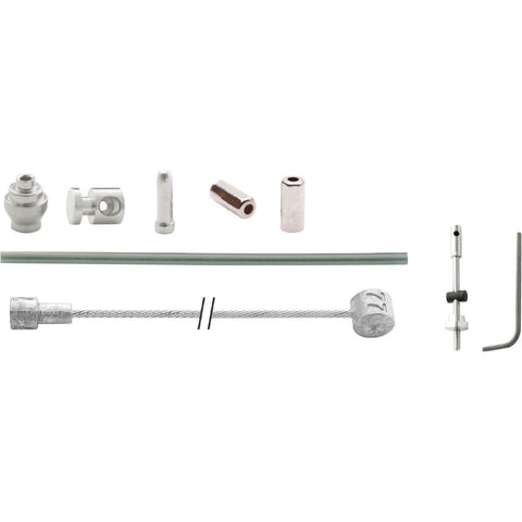 Kit câbles de frein à tambour Elvedes 1700mm 2250mm inox - argent (sur carte)