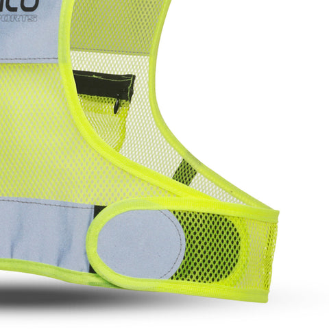 Gato x vest reflective neon yellow small