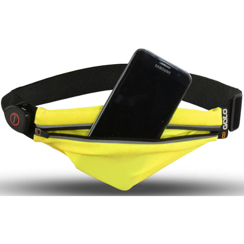 Gato sport usb led belt waterproof neon yellow onesize