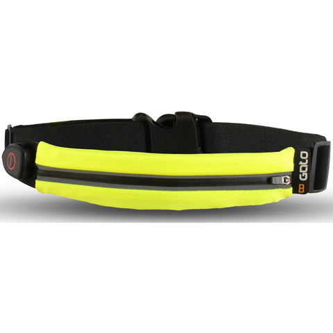 Gato sport usb led belt waterproof neon yellow onesize