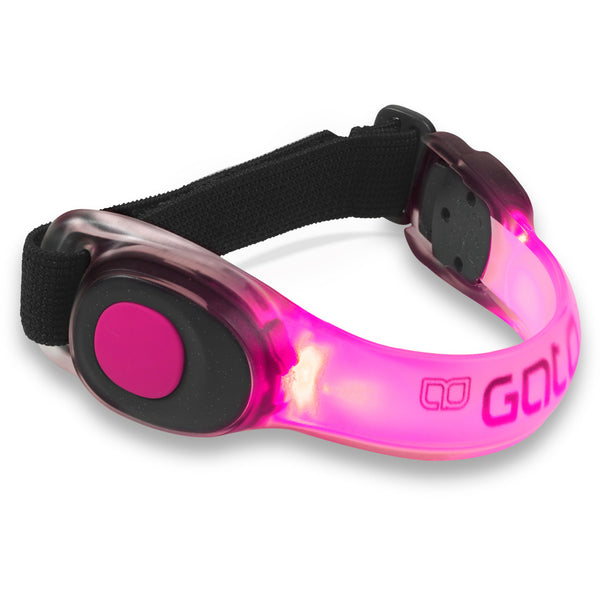 Gato armband LED USB one size neon roze