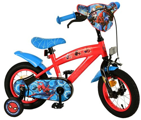 Spiderman 12 fiets rood blauw 21283