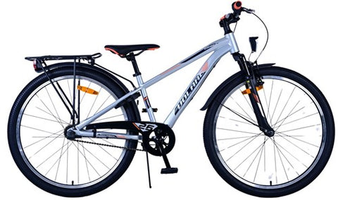 Volare fiets 26 inch cross 3v remnaaf zilver 22638