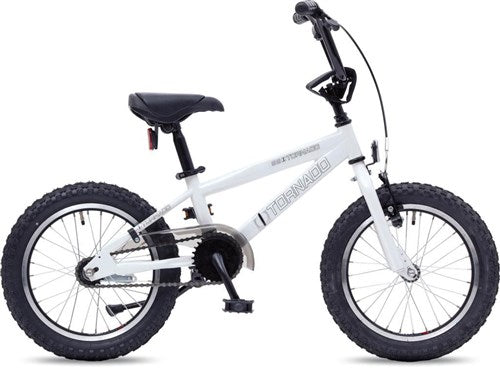 Tornado 16 inch bmx cross fiets wit 2000156