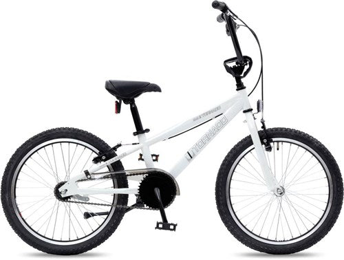 Tornado 20 inch bmx cross fiets wit 2000158