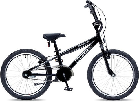 Tornado 20 inch bmx cross fiets zwart 2000159