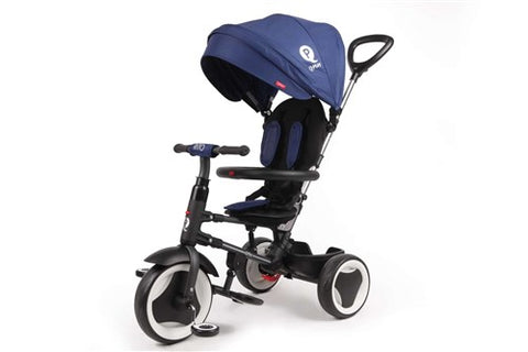 Qplay 3-wieler rito 3 in 1 blauw