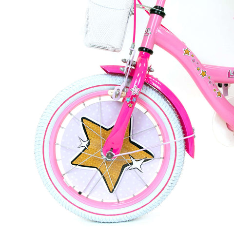 LOL Surprise Kinderfiets - Meisjes - 16 inch - Roze - Twee Handremmen