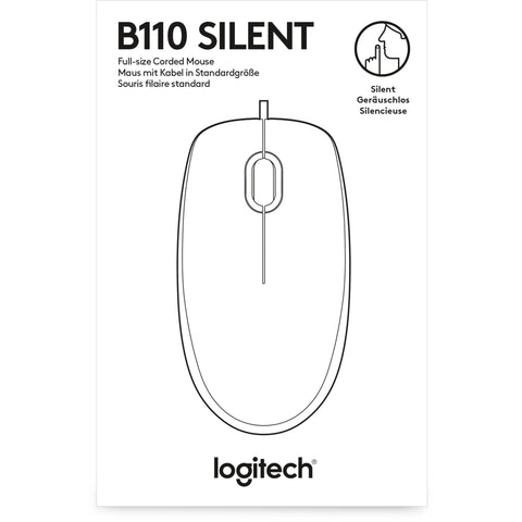 Logitech Logitech B110 Silent muis