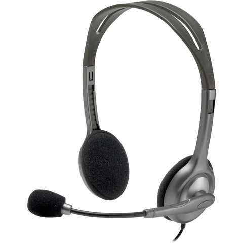 Logitech Logitech 981-000593 H111 Stereo Headset, Wired, Office Call center, 20 20000 Hz, Headset, Grey