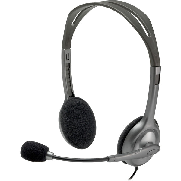 Logitech Logitech 981-000593 H111 Stereo Headset, Wired, Office Call center, 20 20000 Hz, Headset, Grey